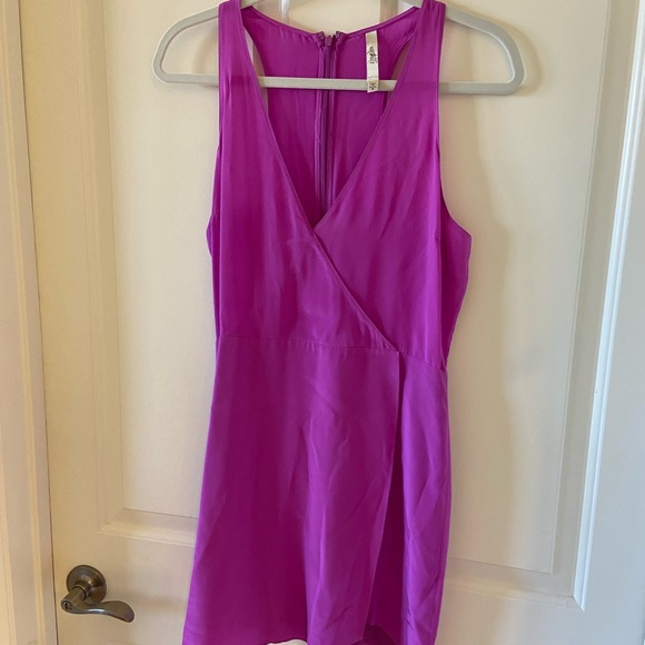 Rory Beca Women's Mini Dress Size Small Purple Magenta - Picture 3 of 6